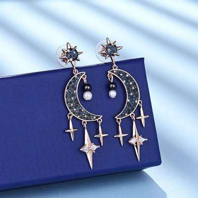 starlight moon earrings starlight moon earrings