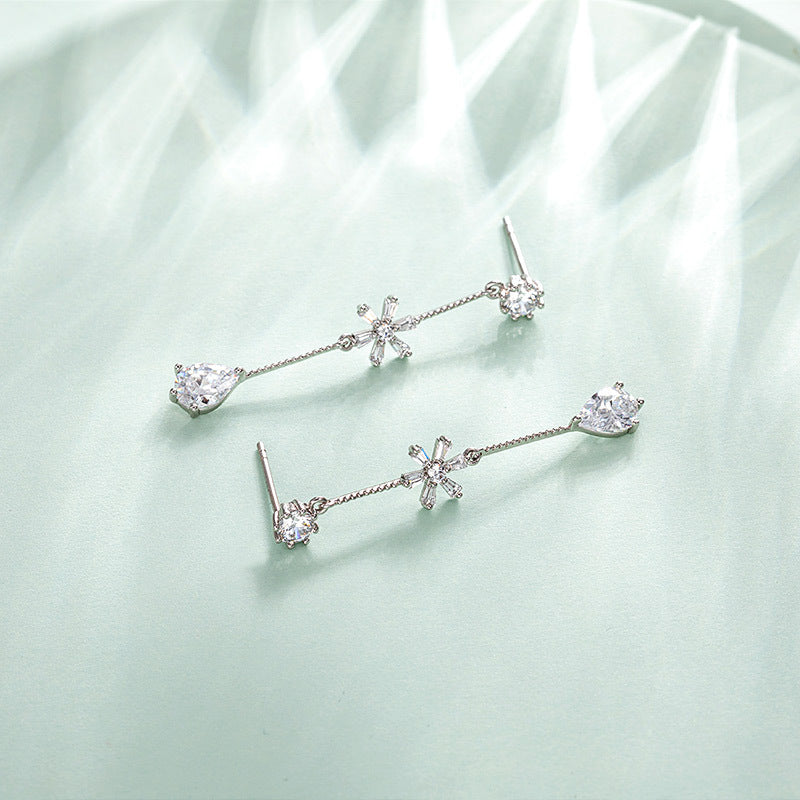 snow white stone earrings snow white stone earrings