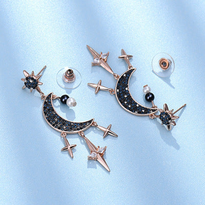 starlight moon earrings starlight moon earrings