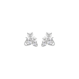 fashion kitty earrings