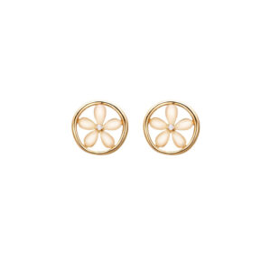 small fresh flower earrings