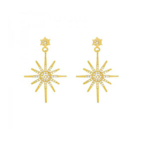 diamond star earrings