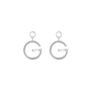 simple geometric earrings