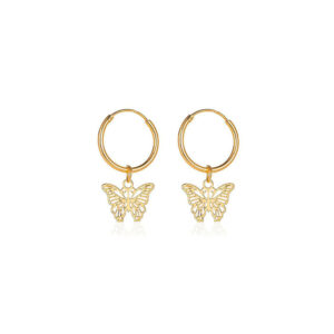 simple and sweet butterfly earrings