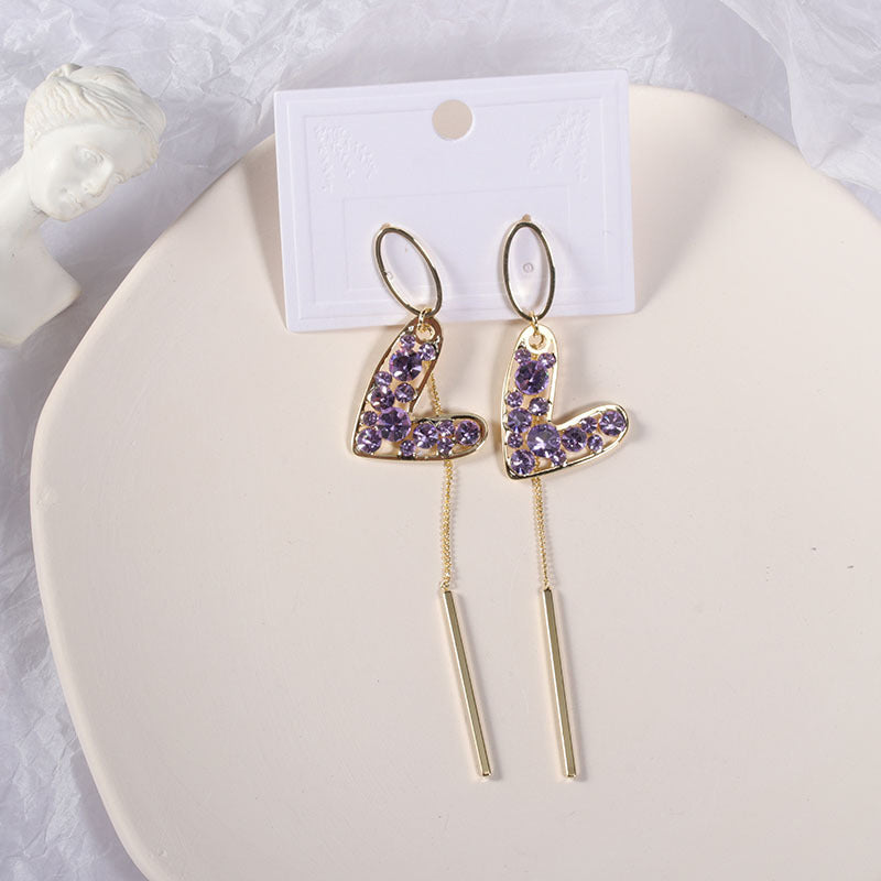 love handmade diamond earrings love handmade diamond earrings
