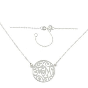 sterling silver "mom" necklace