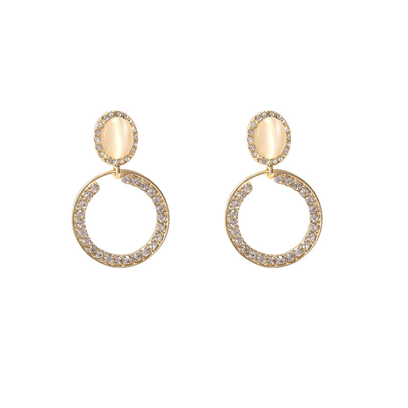temperament opal earrings temperament opal earrings
