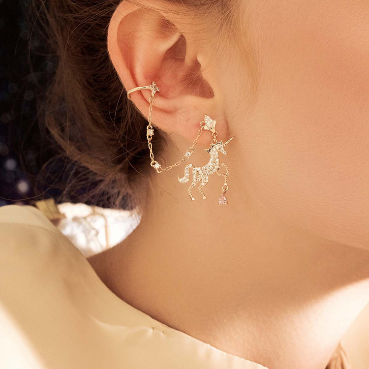 unicorn tassel earrings unicorn tassel earrings