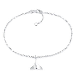sterling silver dolphin tale bracelet