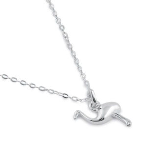 sterling silver ostric necklace