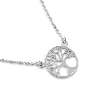 sterling silver tree of life necklace