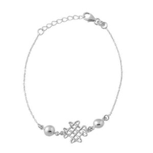 sterling silver celtic knot bracelet
