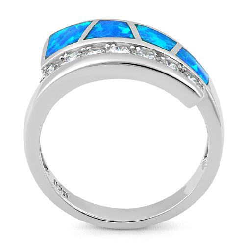 sterling silver unique lab opal cz ring sterling silver unique lab opal cz ring