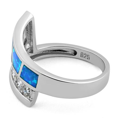 sterling silver unique lab opal cz ring sterling silver unique lab opal cz ring