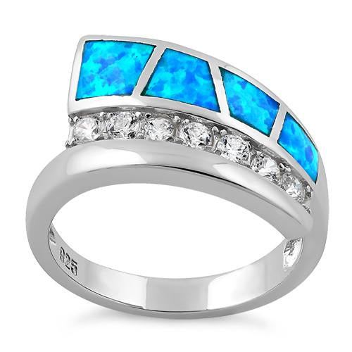 sterling silver unique lab opal cz ring sterling silver unique lab opal cz ring