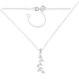 sterling silver vine necklace