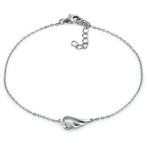 sterling silver wing bracelet